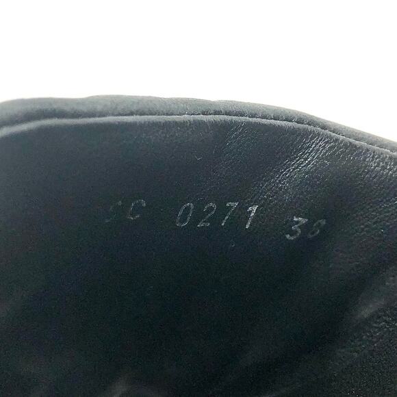 Louis Vuitton Jumbo Flatform Monogram Mules Black Leather Slip On Sandals 38 - Picture 7 of 8